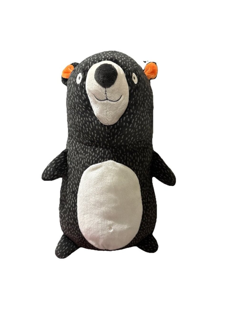 Pillowfort Forest Bear Plush Black Gray Stuffed Throw Pillow Target